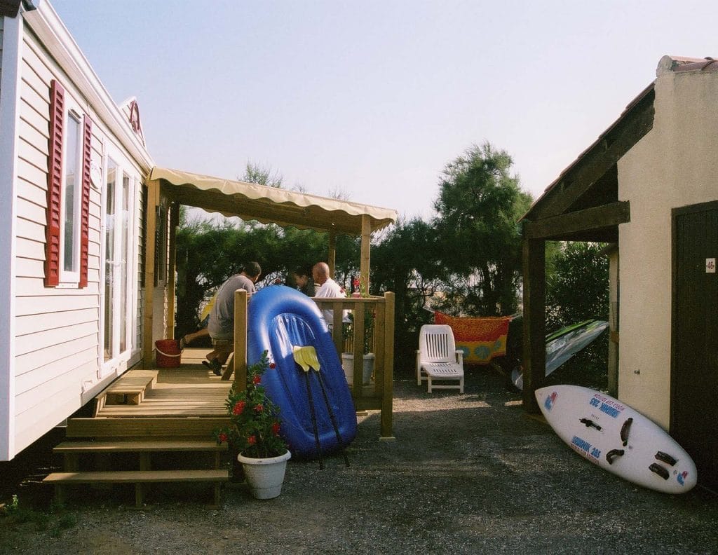 Camping dans l'Aude mobil-home