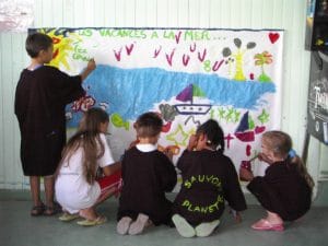 Camping Mer Sable Soleil : Art Plastique3