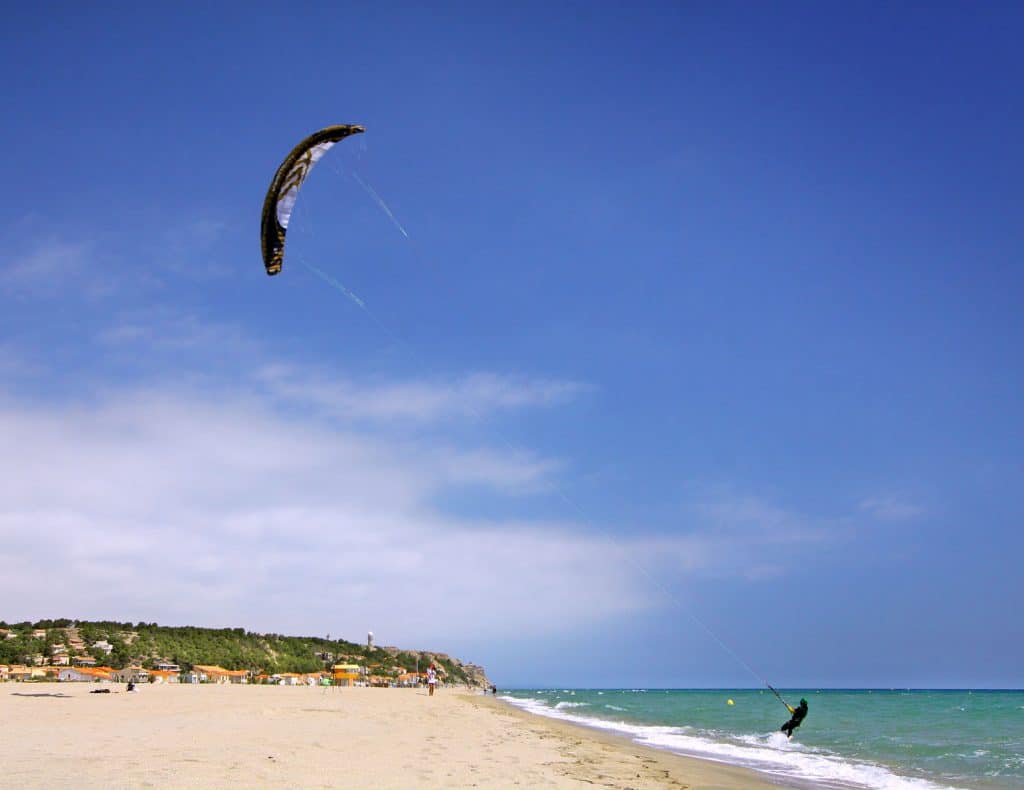 Campingplatz Mer Sable Soleil: Drachenstrand