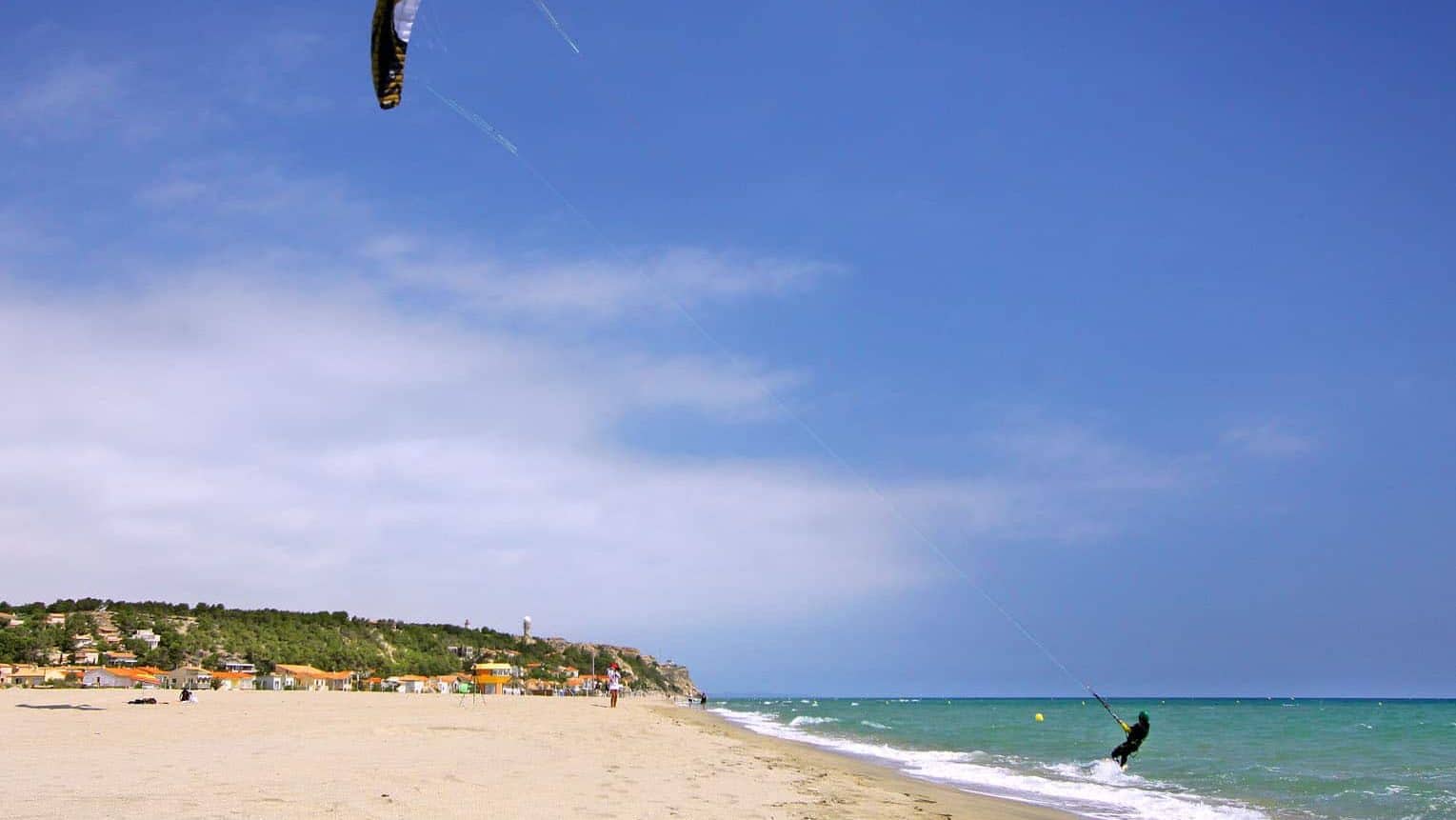 Campingplatz Mer Sable Soleil: Drachenstrand