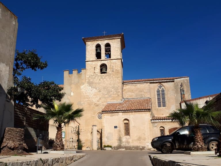 Mer Sable Soleil : Église Saint Jean à La Palme proche du camping