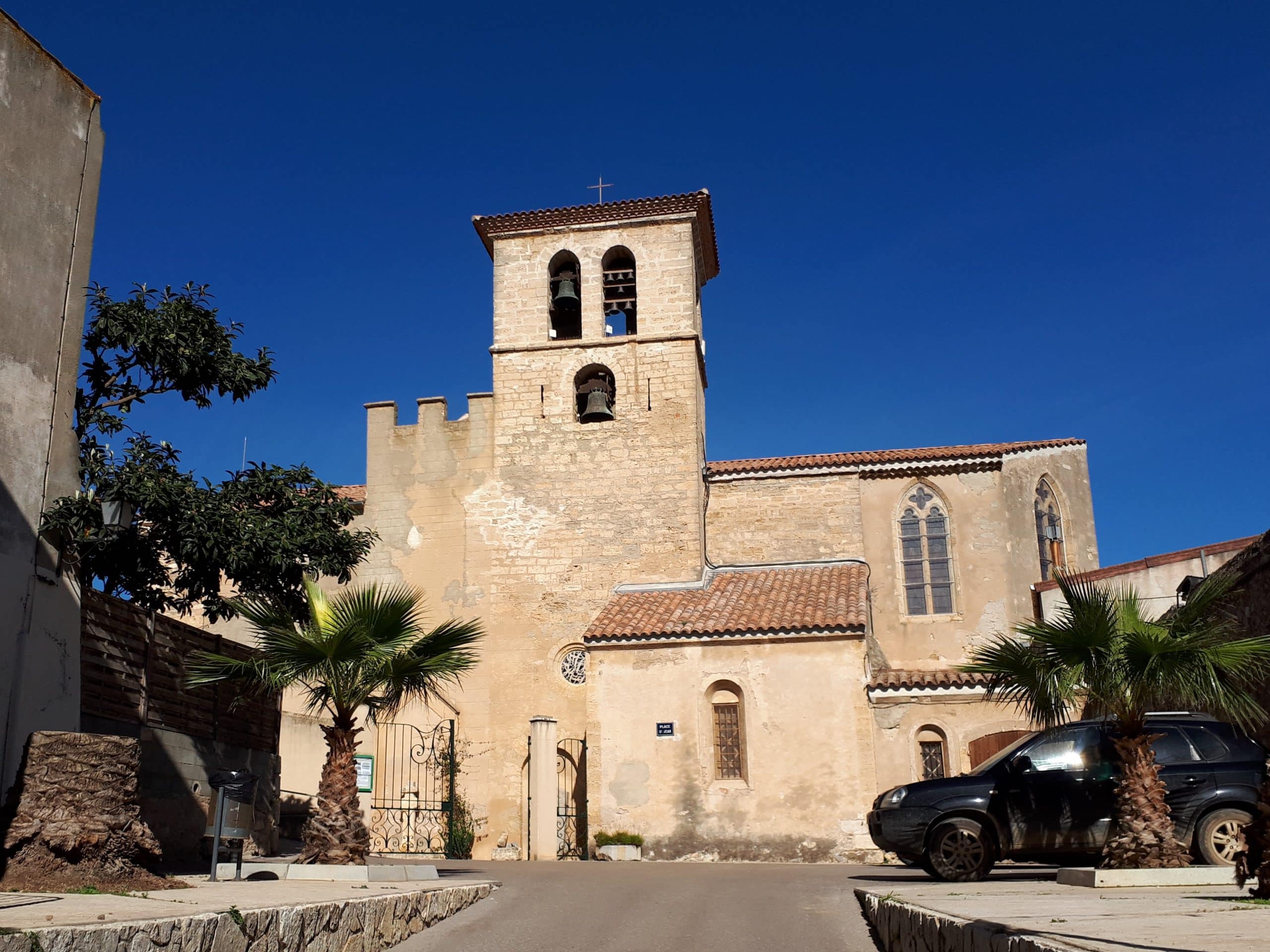 Mer Sable Soleil : Église Saint Jean à La Palme proche du camping