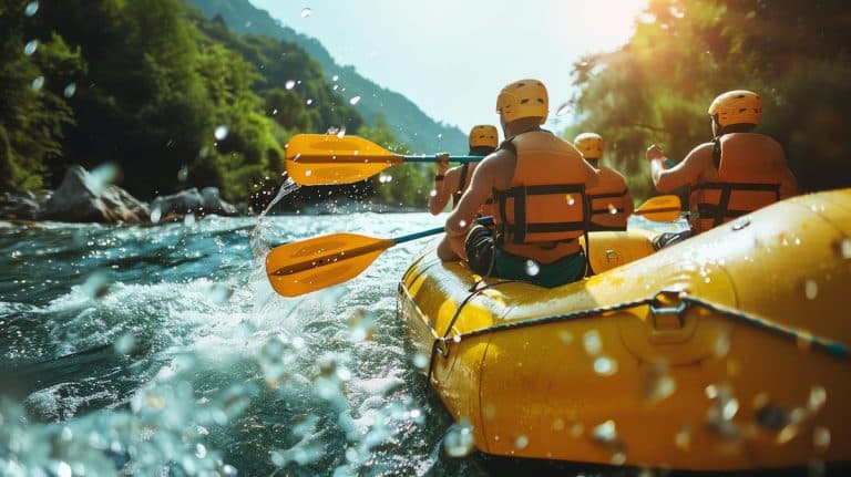 Rafting dans l'Aude